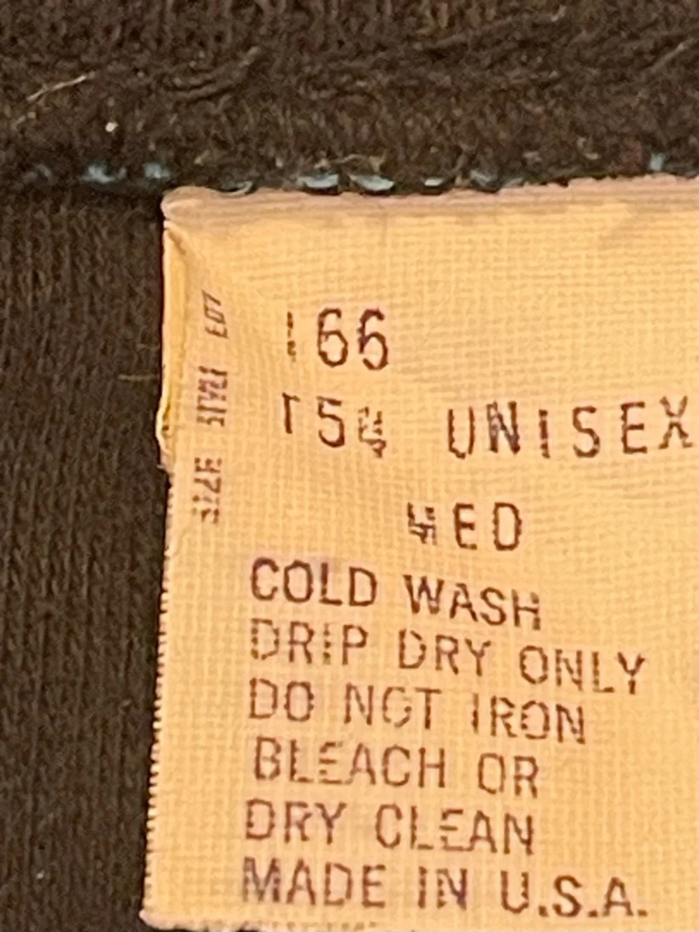 VINTAGE BELLWETHER UNISEX BIKING JACKET - Picture 3 of 3